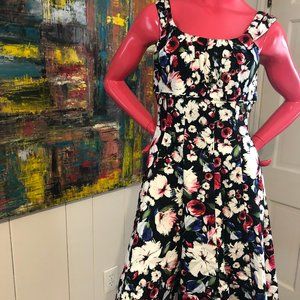 WhiteHouse Black Market Party dress, multi color
